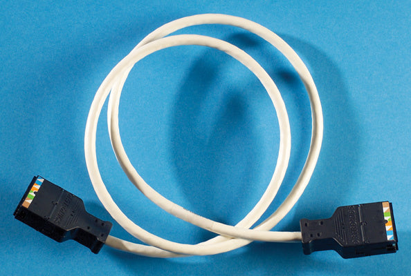Legrand - Ortronics 110C603-09 | Clarity 6 110/110 Patch Cord, Category 6, 3', White
