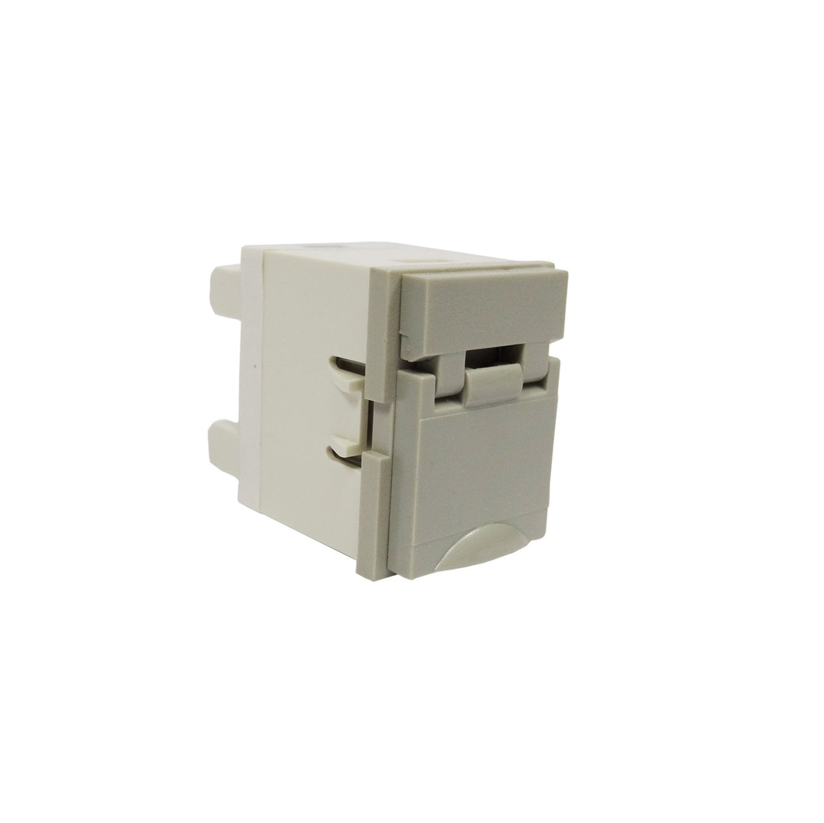Legrand - Ortronics 20328156 | Mod Jack Series, Colored Designation Shutters, Thermoplastic Polycarbonate, Light Gray, 22.50 H x 15.75 mm W