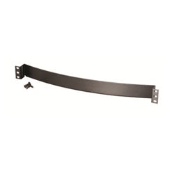 Legrand - Ortronics BFPC-1RU | Blank Filler Panel, Curved, 19 W X 1.75 H (1 Rack Unit)