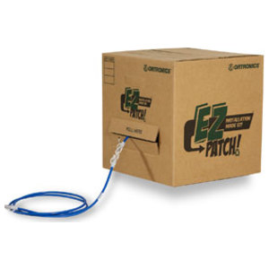 Ortronics EZC607Q50-09 | Copper Patch Cables, 7 ft., White, 50 per Package pk, RJ-45, Cat 6