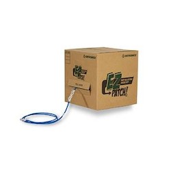 Ortronics EZC609Q40-05 | Copper Patch Cables, 9 ft., Green, 40 per Package pk, RJ-45, Cat 6