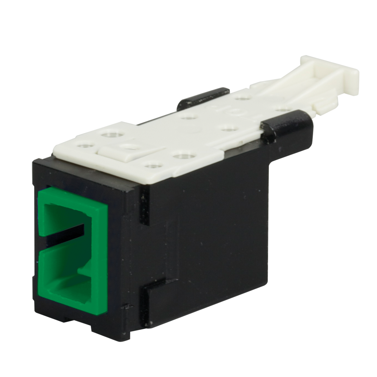 Legrand - Ortronics HDFM-FSC1CC-00 | HDFM Fiber Module, Sc, Green Adapter, Black Housing