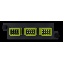Ortronics HDFP-AME24QC | Infinium Acclaim, Om5, 24f Hd Adapter Panels Are Part Of A Solution Redefining Fiber Architecture, Replacing Cassette Solutions With Direct Connections, Eliminating Extra Components, And Cost; Improving Performance, Density, Flexi