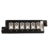Legrand - Ortronics HDFP-MPA72ED | Infinium HDFP Mpo Adapter Panel, 6 Mpo, Gray