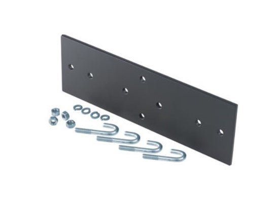 Legrand - Ortronics JP1824B | Junction Plate, 3'' Uprights, Black, 18'' To 24'' Wide Runway
