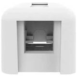 Ortronics KSSMB1-88 | TechChoice Series, Keystone Surface Mount Box, High Impact Thermoplastic, 1-Port, Cloud White, 2.5 H x 1.5 W x 1.22 D in.