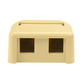 Ortronics KSSMB2-13 | SMB Keystone, 2 Port ELEC  Ivory
