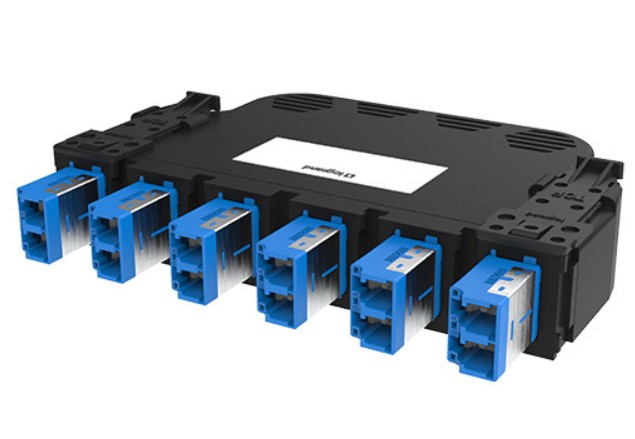 Ortronics LMH-LC12J-1A2UN | Cassette, HDJ, 12-Fiber, MPO(M)-LC, Duplex, OS2, Universal