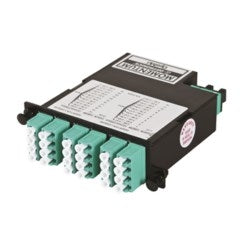 Ortronics M4LCQ24-50EA3A2 | Pre-terminated M4 cassettes with Method A polarity designed for Infinium High Density (HD) Fiber Enclosures