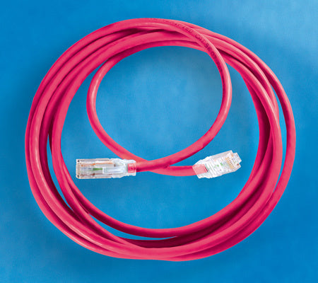 Legrand - Ortronics MC5E25-02 | Clarity Cat5E Modular Patch Cord, 25 Ft, Red