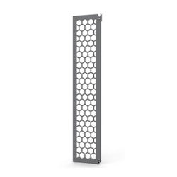 Ortronics MM207VCMP-B | Mighty Mo 20 Hex Pattern Vertical Cable Management Panel, 7', 15 Deep, Black