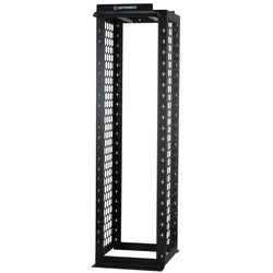 Ortronics MM20810-W | Mighty Mo 20 Channel Rack, 10.5 D Channel, 8'h, 51 Ru, Tapped #12-24, White