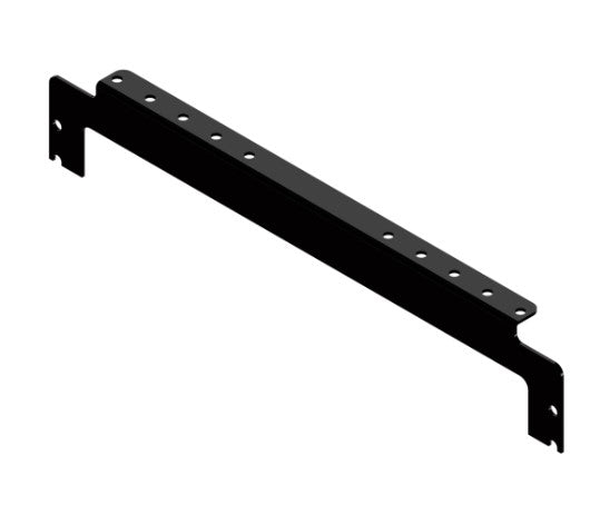 Legrand - Ortronics MM20CRB4PRU-B | MM20 Cable Runway Mounting Bracket - 2 In H For The Rear Of MM20 4-Post Racks, Black