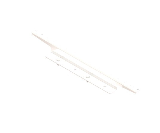Legrand - Ortronics MM20CRB4PU-W | MM20 Cable Runway Mounting Bracket - 2 In H For The Rear Of MM20 4-Post Racks, White