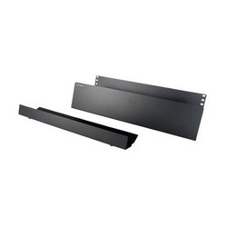 Legrand - Ortronics MM20CT4RUK-W | Mighty MO 20 Cable Trough, 8D X 4H Requires 4 Bottom Rack Units Of MM20 Racks, With Extension