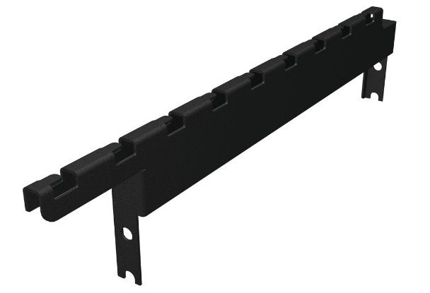 Legrand - Ortronics MM20CTB6H16-B | MM20 Cable Tray Mounting Bracket - 6 In H For MM20 16-1/4 In, Black