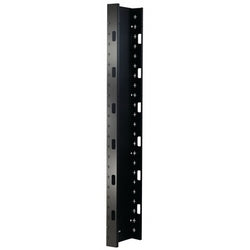 Ortronics MM20EP830-B | Mighty Mo 20 End Panel, Black, For Mm20830 Channel And Mm20830fxd 4-post Racks Behind A Mm20vmd806 Manager