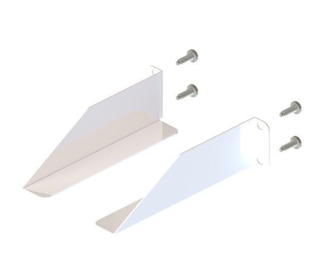 Legrand - Ortronics MM20ESB06-W | Mighty Mo 20 Series, Support Equipment Bracket, White, 1.75 H x 1.62 W x 6.18 D in.