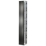 Ortronics MM20VMD712-W | Legrand, Manager with Door, Cable Manager, 1 -Sided, Vertical, White, 77 in. H, 12.25 in. W, 15 in. D