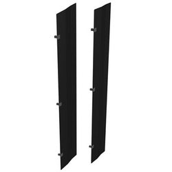 Legrand - Ortronics MM20VMD8FC-B | Mighty MO 20 VMD Finger Covers, Black, For 8’ MM20VMD Managers