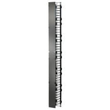 Ortronics MM20VMS706-W | Legrand, Manager with Cover, Cable Manager, 1 -Sided, Vertical, White, 77.25 in. H, 6 in. W, 8.62 in. D