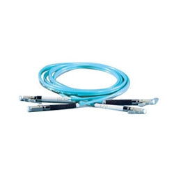 Legrand - Ortronics P3DF2LRGZGZ003M | Fiber Patch Cables, LC/PC to LC/PC, Duplex, Aqua, Multimode (OM3), 3 M. L, 2