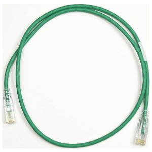 Ortronics RDC61009-05 | CLARITY Cat 6A, PVC, 28 AWG UTP, Stranded, 4-Pair, RJ-45 to RJ-45, Copper Patch Cord with Modular Plug 9 ft., Green