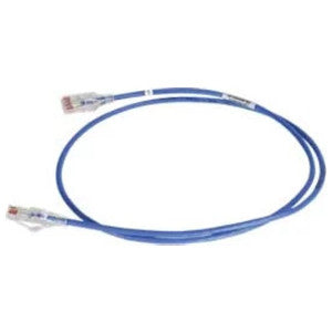 Ortronics RDC61015-06 | Cat 6A Copper Patch Cable, 28 AWG, 4-Pair, RJ-45 to RJ-45, 15 ft., Blue