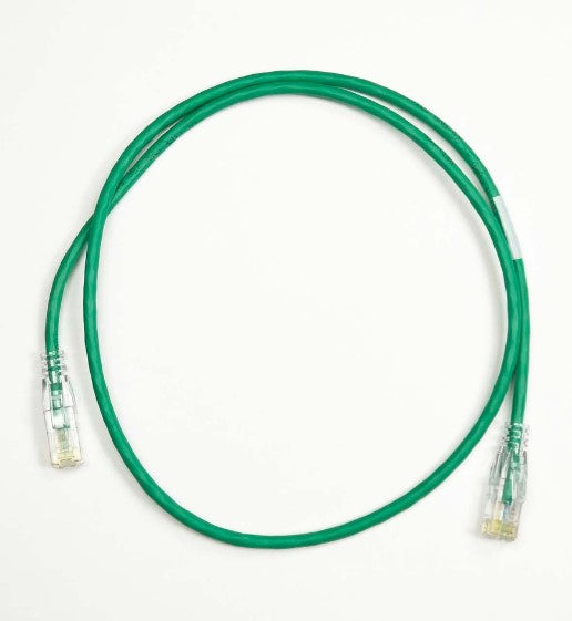 Legrand - Ortronics RDC61020-05 | 28Awg Reduced Diameter C6A/10G Channel Cord Green 20Ft