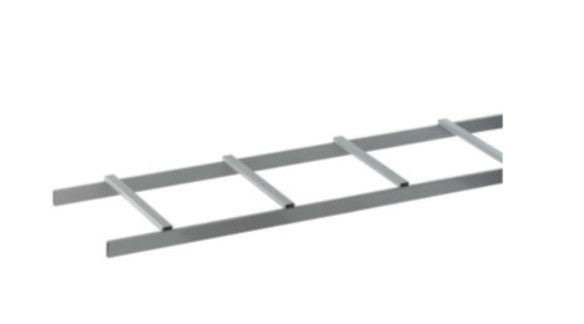 Legrand - Ortronics TR10-12D | Tubular Runway- 12 In - Dove Gray- 9 Ft 8 1/2 In