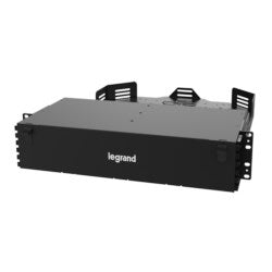 Ortronics UC02U8 | M7 Uhd Fiber Enclosure Rack Mount, 2ru - Black