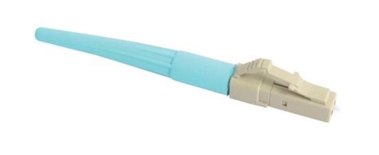 Legrand - Ortronics 205KNF9GA-50T | Splice-On Connector, LC, Beige, Multimode (OM3), 900 um, Aqua, 6 per Package