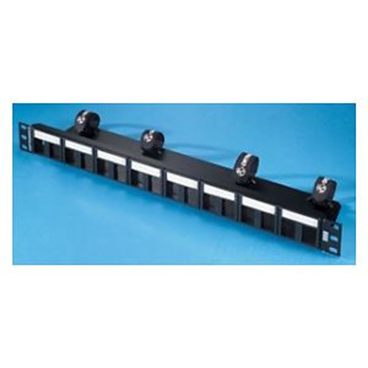 Legrand - Ortronics 401045289 | TracJack Patch Panel Kit, 16-Port, Black