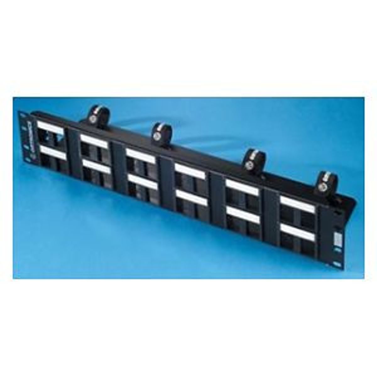 Legrand - Ortronics 401045290 | TracJack Patch Panel Kit, 24-Port, Black