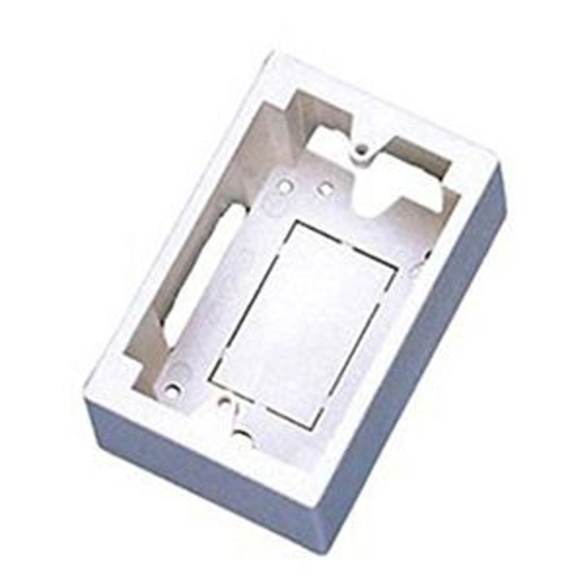 Legrand - Ortronics 40300185 | Surface Mount Box, Single Gang, 2" deep, Fog White