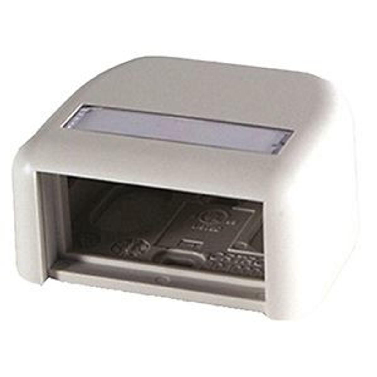 Legrand - Ortronics 404S21U | Series II Plastic Surface Mount Box, 1-Port, Fog White