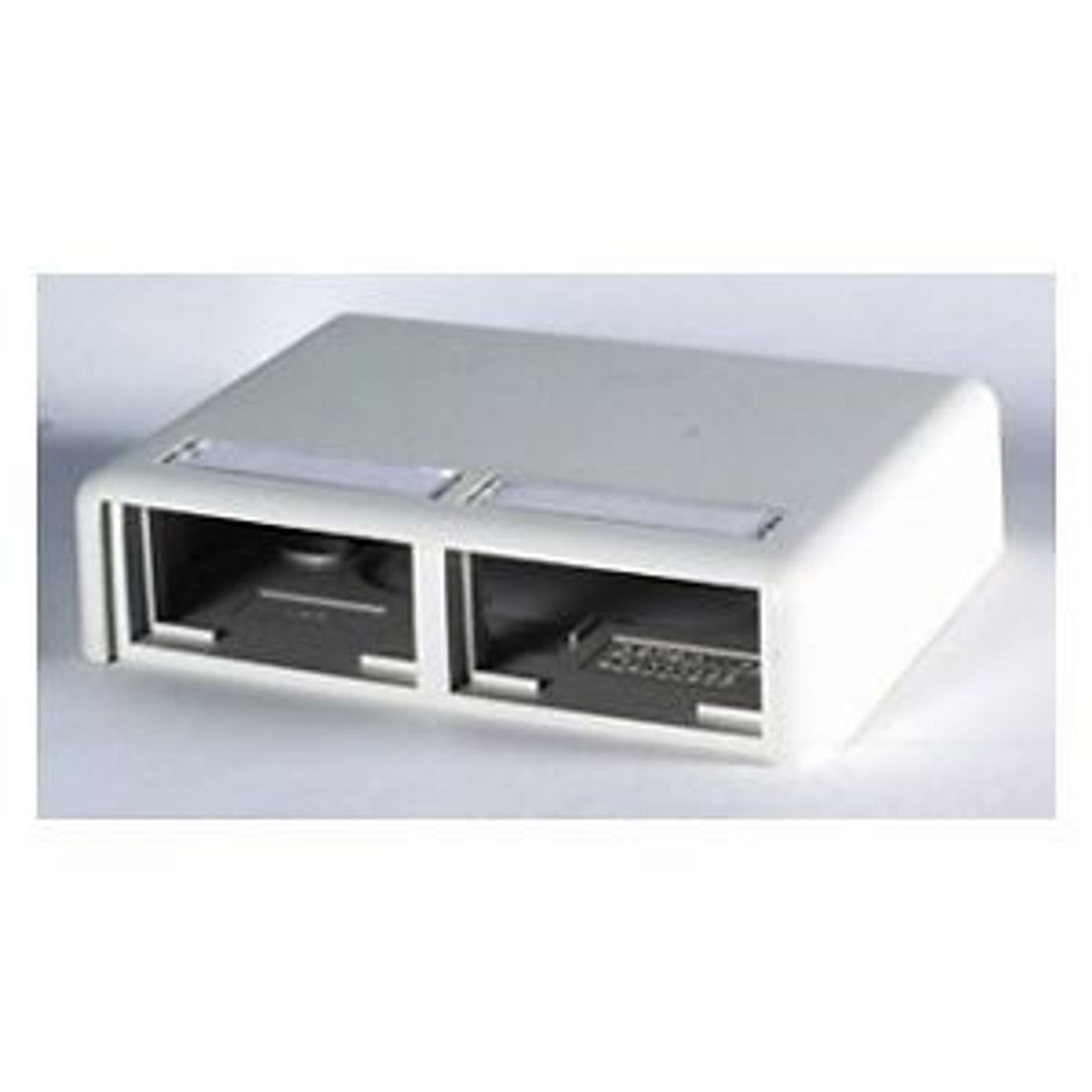 Legrand - Ortronics 404S22U | Series II Surface Mount Box, Fog White