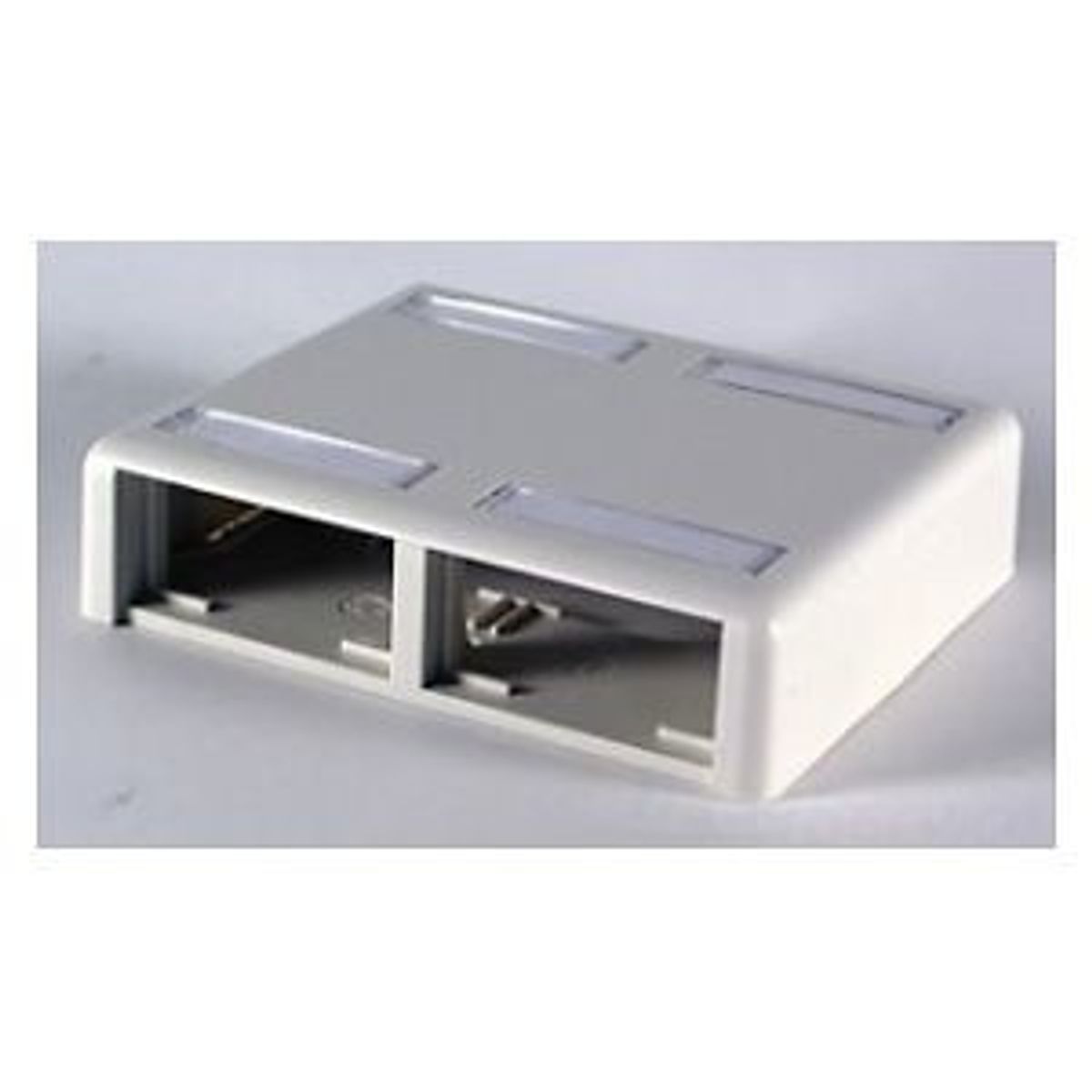 Legrand - Ortronics 404S22X2U | Series II Plastic Surface Mount Box