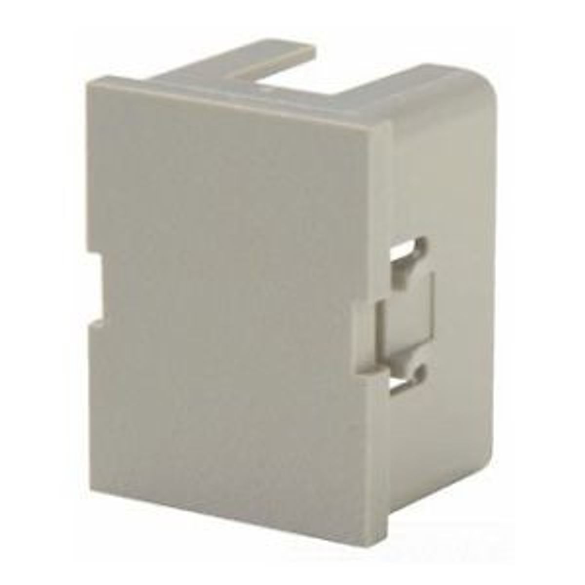 Legrand - Ortronics 42100002-68 | TracJack Blank Insert Module, Light Grey, 10 Per Pack