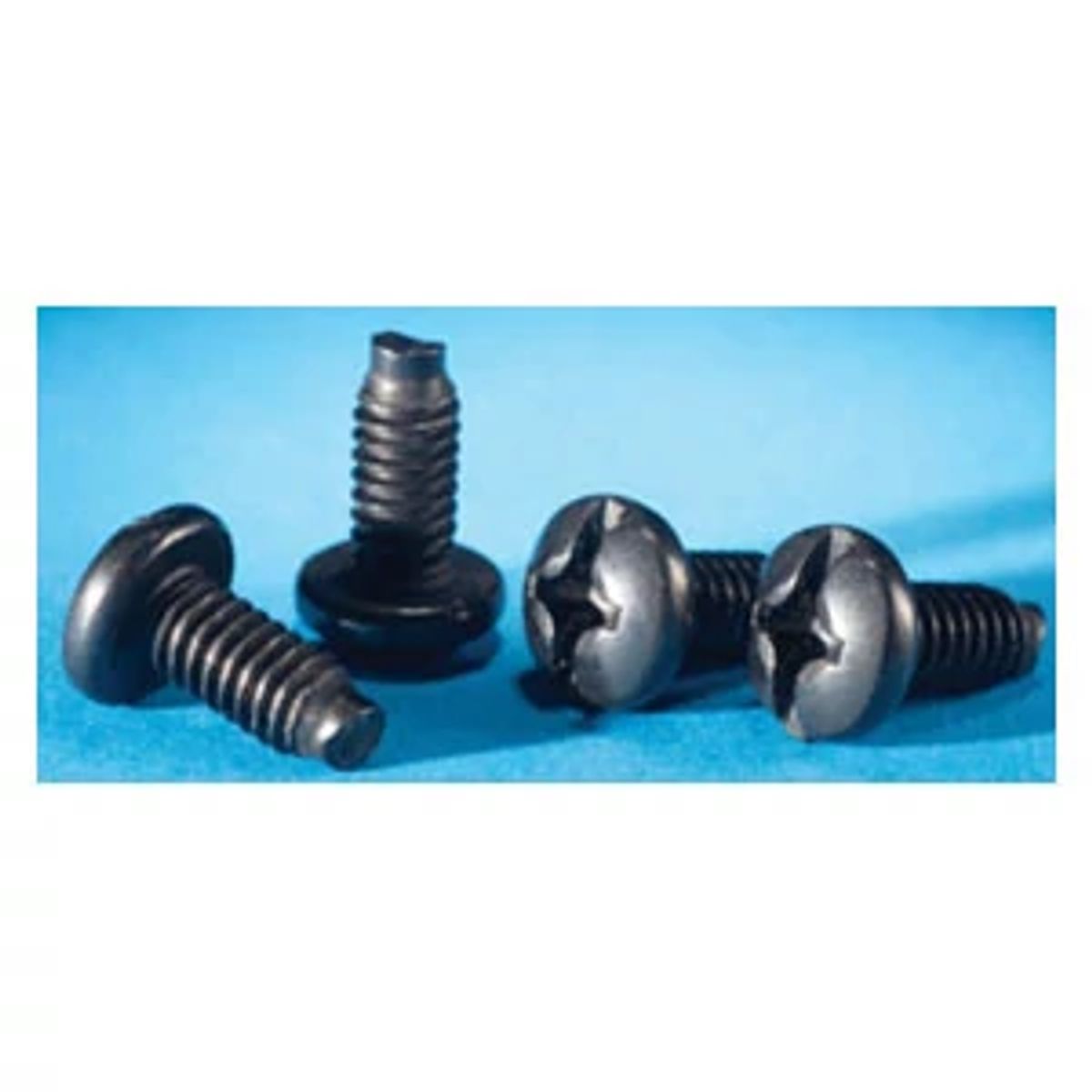 Legrand - Ortronics 60400005 | Panel Mounting Screw, 12 to 24 Mounting Hardware, 5/8 in. Screw, Black
