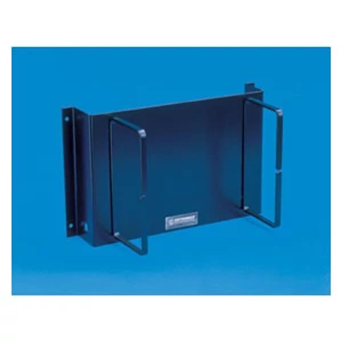 Legrand - Ortronics 60400020 | Horizontal Cable Management Bracket, Cold Rolled Steel, Wall Mount, Black, 165 H x 273 W x 114 D mm