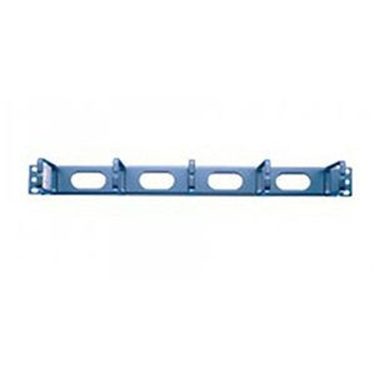 Legrand - Ortronics 60400129 | Cable Management Panel with (5) Horizontal Steel Distribution Rings, 1RU, Black