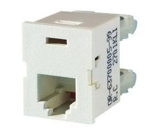 Legrand - Ortronics 63700005-99 | TracJack USOC Module, Cat 5e, RJ45, Ivory, 6-Position