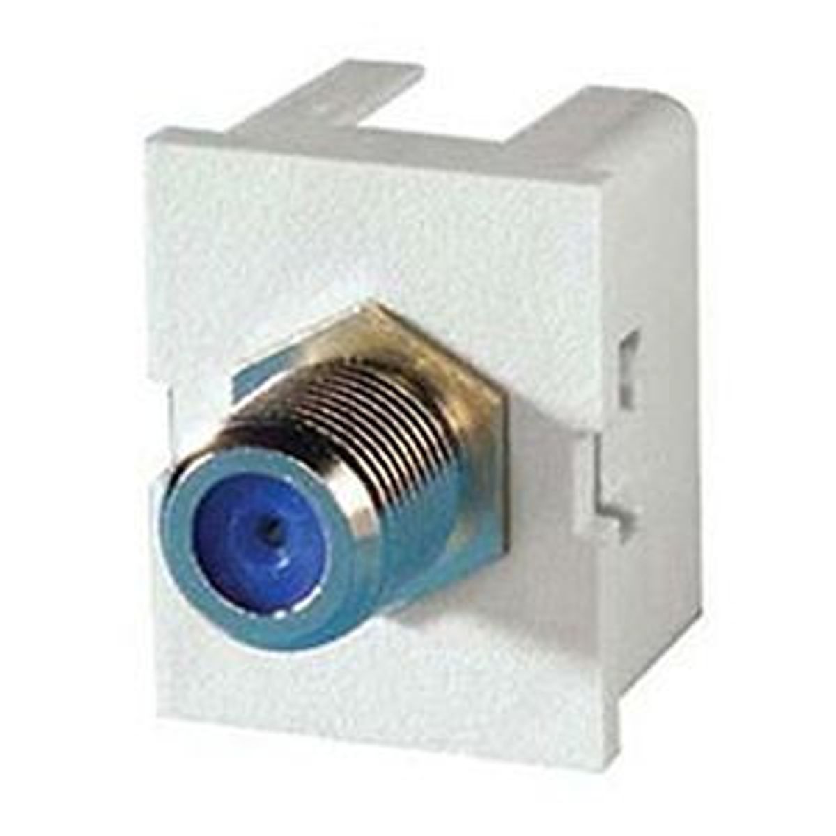 Legrand - Ortronics 63700006 | TracJack F Connector Module, Fog White
