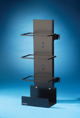 Legrand - Ortronics 806003194 | Cable Management Trough, Vertical, Single-Sided, Black, 23.88 H x 8.5 W x 8.13 in. D