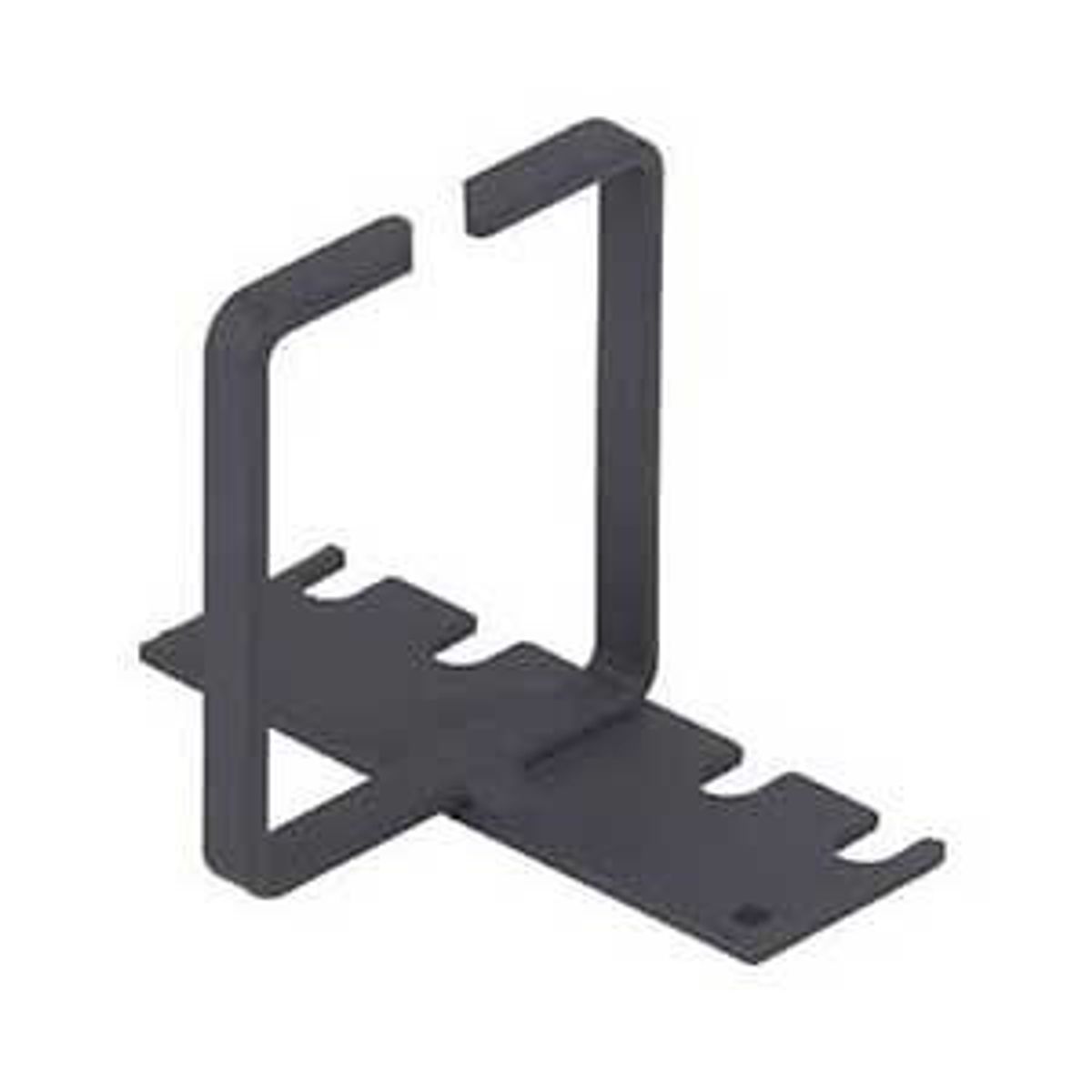 Legrand - Ortronics CR-93S-1B | Vertical Cable Rings, 2RU, Steel, Black, 0.91 W x 2.5 in. D