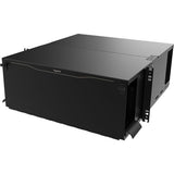 Legrand - Ortronics EQ04U-CVC | Q-Series, Rackmount, Fiber Enclosure, 4U, Standard Density, Black