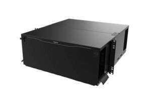 Legrand - Ortronics EQ04U-CVC | Q-Series, Rackmount, Fiber Enclosure, 4U, Standard Density, Black
