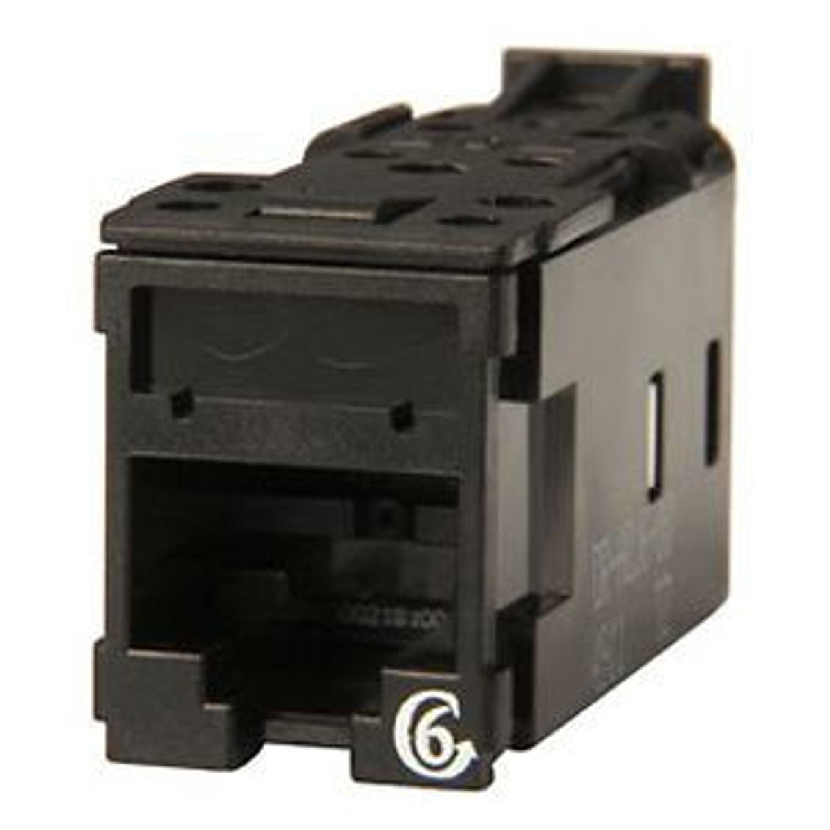 Legrand - Ortronics HDJ5E-00 | Clarity Cat 5e High Density Jack T568A/B, Black