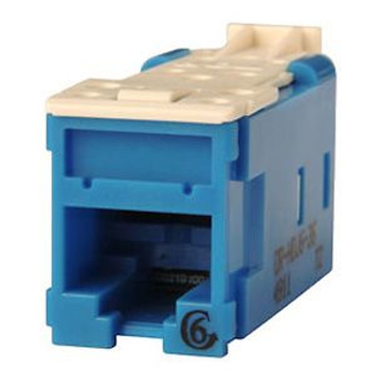 Legrand - Ortronics HDJ6-36 | Clarity Cat 6 High Density Jack T568A/B, Blue